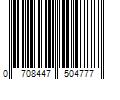 Barcode Image for UPC code 0708447504777. Product Name: BowFlex  Inc. BowFlex SelectTech 1090 Adjustable Dumbbell (Single)  Free 2-month JRNY Membership