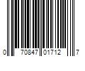 Barcode Image for UPC code 070847017127. Product Name: Monster Beverage Corp Monster Energy Zero Ultra  Sugar Free Energy Drink  16 fl oz  10 Pack