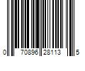 Barcode Image for UPC code 070896281135