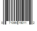 Barcode Image for UPC code 071099150112. Product Name: WEST DRIVE LLC Formula 1 Scratch Out 7 Oz. Liquid Scratch & Swirl Remover Polishing Compound 615011 573767