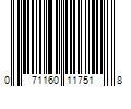 Barcode Image for UPC code 071160117518