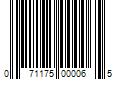 Barcode Image for UPC code 071175000065