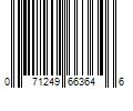 Barcode Image for UPC code 071249663646. Product Name: L Oreal Paris Infallible Grip Mechanical Gel Makeup Eyeliner  Intense Black