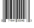 Barcode Image for UPC code 071641000483