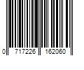 Barcode Image for UPC code 0717226162060. Product Name: KAO USA INC. John Frieda Precision Foam Hair Color Kit  Brown Black Hair Dye  3N Deep Brown Black Hair Color  1 Application