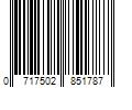 Barcode Image for UPC code 0717502851787. Product Name: Nunn Bush Men's Wade Plain Toe Slip Resistant Oxford - Black