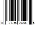 Barcode Image for UPC code 071755000065