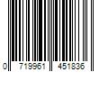 Barcode Image for UPC code 0719961451836. Product Name: LEHIGH CONSUMER PRODUCTS LLC Koch 1/2 in. D X 200 ft. L White Twisted Nylon Rope