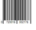 Barcode Image for UPC code 0720018002178. Product Name: Allegion Kryptonite New-U New York Fahgettaboudit Mini U-Lock Bicycle Lock