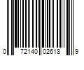 Barcode Image for UPC code 072140026189. Product Name: Beiersdorf NIVEA Coconut and Almond Milk Body Wash with Nourishing Serum  20 Fl Oz Bottle