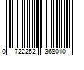 Barcode Image for UPC code 0722252368010. Product Name: Clifbar Nut Butter Filled - 12-Pack Blueberry Almond Butter, box of 12