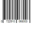 Barcode Image for UPC code 0722510068003. Product Name: O Keeffe s Working Hands Hand Cream Value Size  6.8 oz.  Jar
