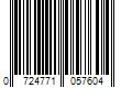 Barcode Image for UPC code 0724771057604. Product Name: Woodland Scenics WS 5760 Just Plug Connecting Cables