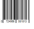 Barcode Image for UPC code 0724956081813. Product Name: DRiV Incorporated National 25580 Taper Bearing Cone