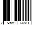 Barcode Image for UPC code 0726941138014. Product Name: LEXAN 36 in. x 48 in. x 0.093 in. Clear UV Stable Polycarbonate Sheet
