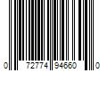 Barcode Image for UPC code 072774946600. Product Name: Sunlite Heavy Duty Bike Cover Bikes Heavy Duty