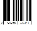 Barcode Image for UPC code 0728265020341. Product Name: ZIP System 90-ft Panel System Tape in Black | HZIPTAPE