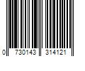 Barcode Image for UPC code 0730143314121. Product Name: AMD - Ryzen 5 5500 3.6 GHz Six-Core AM4 Processor - Black