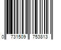 Barcode Image for UPC code 0731509753813. Product Name: KISS - Colors Tintation Semi-Permanent (54 Colors Available)