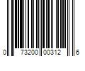 Barcode Image for UPC code 073200003126
