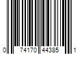Barcode Image for UPC code 074170443851. Product Name: Coty Us Llc Sally Hansen Color Therapy Nail Polish  Teal Good
