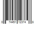 Barcode Image for UPC code 074451123748. Product Name: Ingenuity Farrow Squeak Toy Gray