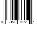 Barcode Image for UPC code 074507993721. Product Name: TUFFAK 0.093-in T x 36-in W x 48-in L Clear Polycarbonate Sheet | 1PC0036A