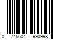 Barcode Image for UPC code 0745604990998. Product Name: HICC Pet Pet Ear Relief Finger Wipes