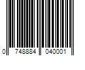 Barcode Image for UPC code 0748884040001. Product Name: Pine Tree Farms Hen Pecked Mealworm Poultry Cake 1.75 lbs 4000