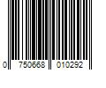 Barcode Image for UPC code 0750668010292. Product Name: Carson 5x LumiPop Pocket Magnifier