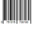 Barcode Image for UPC code 0751315708180. Product Name: Vigoro 60 ft. x 2.5 in. Black Plastic Landscape No-Dig Edging Tall Wall