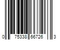 Barcode Image for UPC code 075338667263