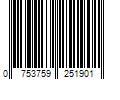 Barcode Image for UPC code 0753759251901