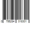 Barcode Image for UPC code 0755284018301. Product Name: GOOD EARTH LIGHTING 0.2-Watt 400 Lumens 8 in. Integrated LED Rechargeable Utility Light