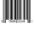 Barcode Image for UPC code 075656023451. Product Name: Ja-Ru 9061552 Radical Sky Foam Glider  Assorted Color - Pack of 12