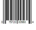 Barcode Image for UPC code 075720005604