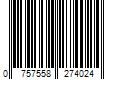 Barcode Image for UPC code 0757558274024. Product Name: Bully Truck Side Step  Aluminum  Pair  Application fitment