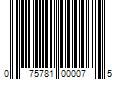Barcode Image for UPC code 075781000075