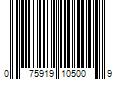 Barcode Image for UPC code 075919105009. Product Name: Microban Interior Paint Mildewcide (Actual Net Contents: 1.5-fl oz) | MBPA100