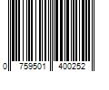 Barcode Image for UPC code 0759501400252. Product Name: Paslode 2-3/8-in x 0.113-in 30 Degree Bright Ring Collated Framing Nails (750-Per Box) | 657603