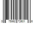 Barcode Image for UPC code 075992726016