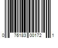 Barcode Image for UPC code 076183001721