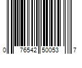 Barcode Image for UPC code 076542500537. Product Name: MULTI-STRIP Advanced Series 1/2 Gal. Professional Paint Remover