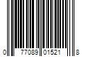 Barcode Image for UPC code 077089015218. Product Name: Linzer 2 in. Polyester and Bristle Blend Flat Stain Brush