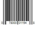 Barcode Image for UPC code 078000011548