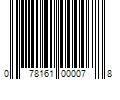 Barcode Image for UPC code 078161000078. Product Name: Nu Finish Soft Paste, The Once-A-Year Car Polish
