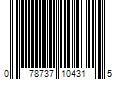 Barcode Image for UPC code 078737104315. Product Name: Oneida Chateau 6 Piece Child Flatware Set