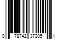 Barcode Image for UPC code 078742372051. Product Name: Walmart Stores  Inc. Great Value Low Salt Cashew Halves And Pieces  14 Oz
