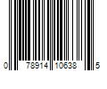 Barcode Image for UPC code 078914106385. Product Name: Unique Sports Hot Spots Ball Control Soccer Shoe Bands, Blue