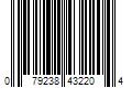 Barcode Image for UPC code 079238432204. Product Name: Michelin Beam Wiper Blade Guardian - 22